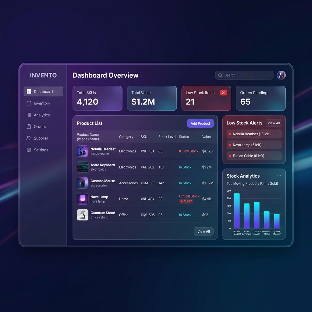 Inventory Management Feature